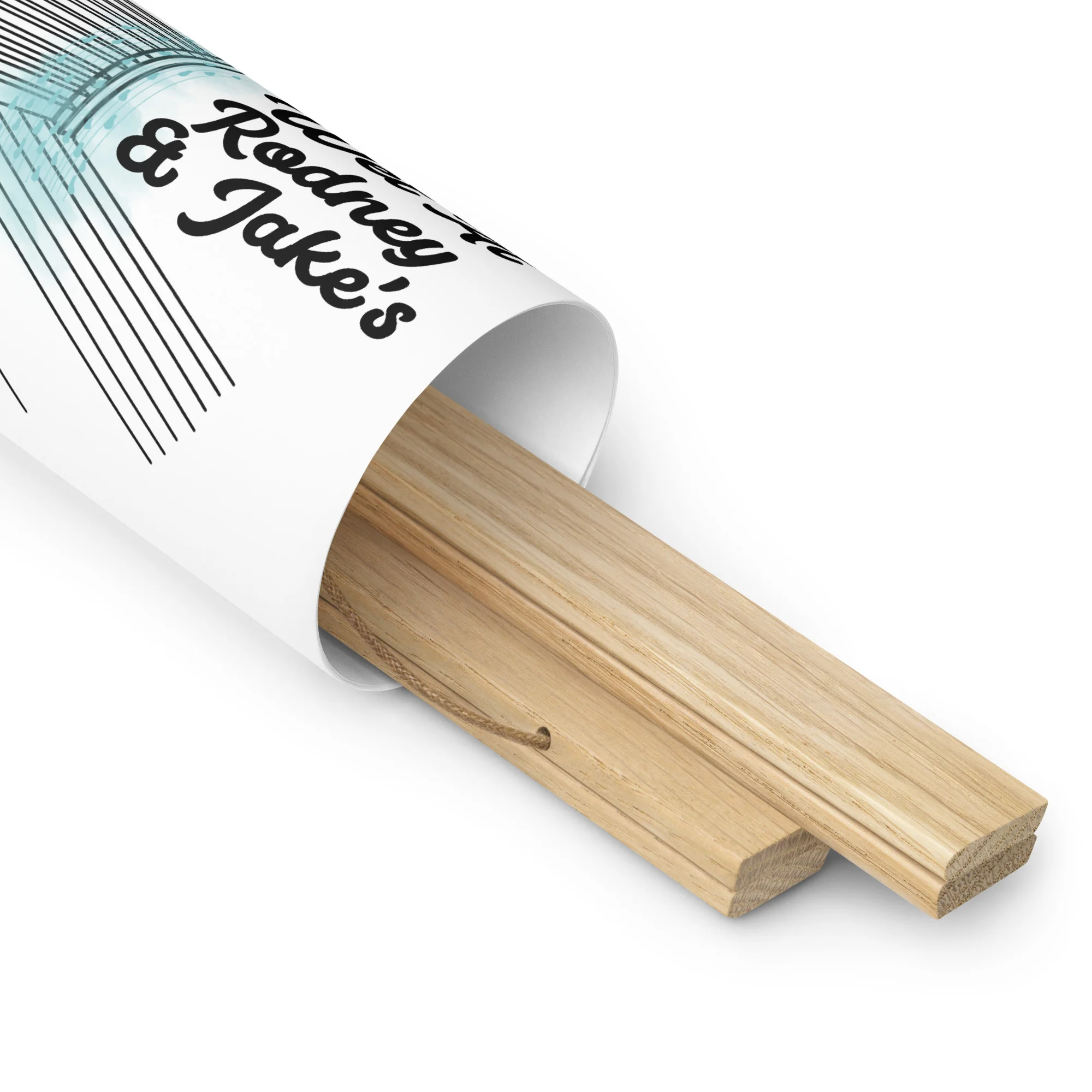 I Got Wet - Poster With Hangers - Image 3