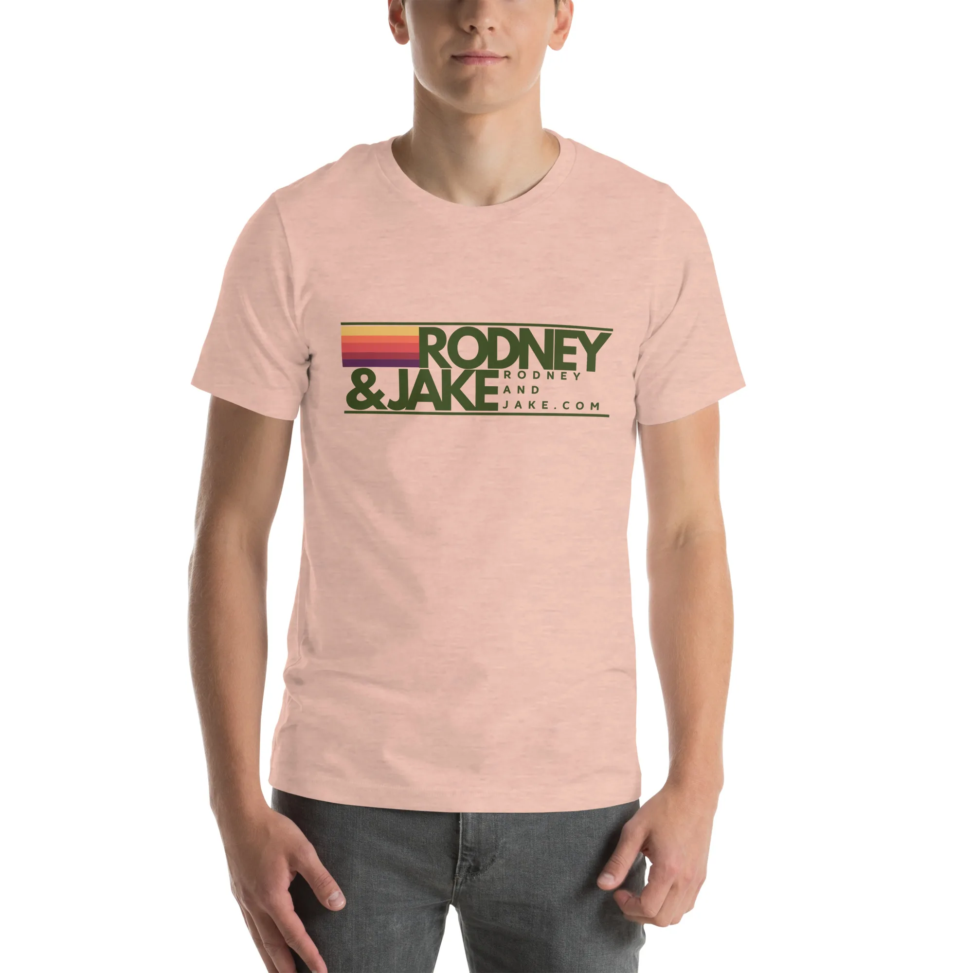 Rodney and Jake - Unisex t-shirt - green logo - Image 31